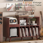 LELELINKY Large 48'' Record Player Stand - Image 5