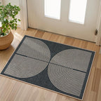 Lahome Rainbow Indoor Door Mat by Lahome