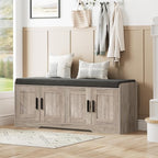 Homleke 2-Tier Storage Bench, Shoe Bench by Homleke