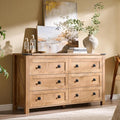T4TREAM Farmhouse 6 Drawers Dresser by T4TREAMFurniture