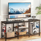 YGEOMER TV Stand for Tvs Up to 55 Inch, Entertainment Center by YGEOMER
