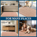 OLANLY Dog Door Mat for Muddy Paws 59x20, Super Absorbent Chenille Mud Mat | - Image 8