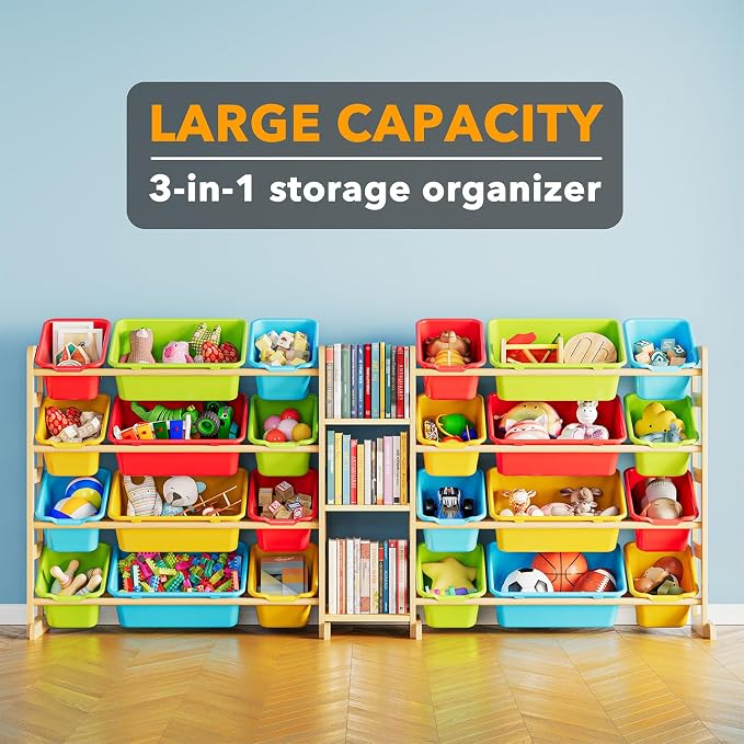 SpaceAid Large Toy Storage Organizer - Image 3