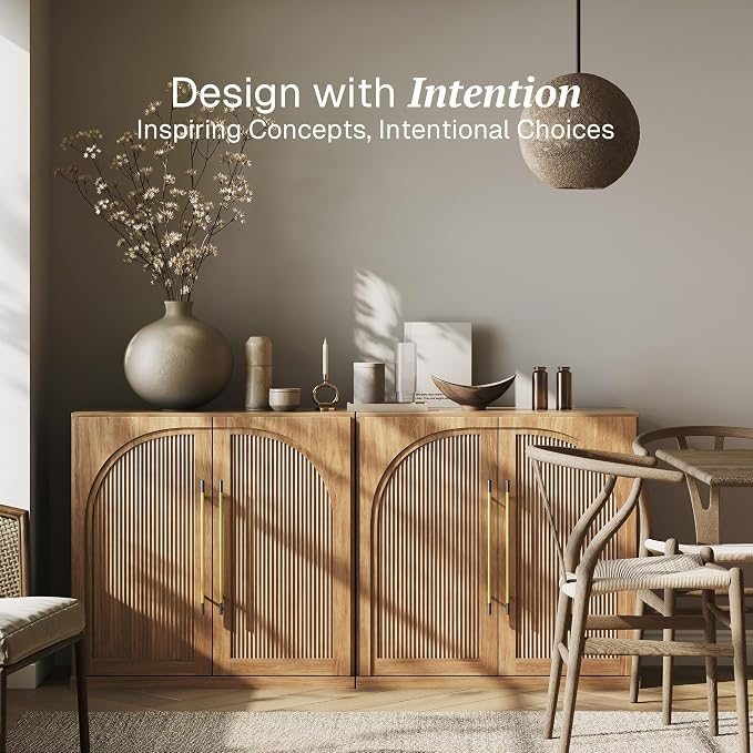 BELLEZE Set of 2 Modular Sideboard - Image 3