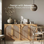 BELLEZE Set of 2 Modular Sideboard - Image 3