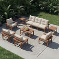 HDPE 7 Piece Patio Furniture Set, All-Weather Outdoor Couch Set by YourPerfectOutdoorEscape