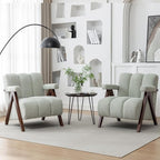 Mid Century Modern Accent Chairs Set of 2 by DRKAT