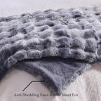 BENVWE Fluffy Faux Fur Throw Blanket - Image 4