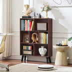 LEYAOYAO 7 Cube Bookshelf 3-Tier Bookcase - Image 3