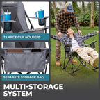 FUNDANGO Oversized Rocking Camping Chair - Image 5