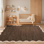 GarveeHome Scalloped Washable Area Rug 8 x 10 Rug - Image 9