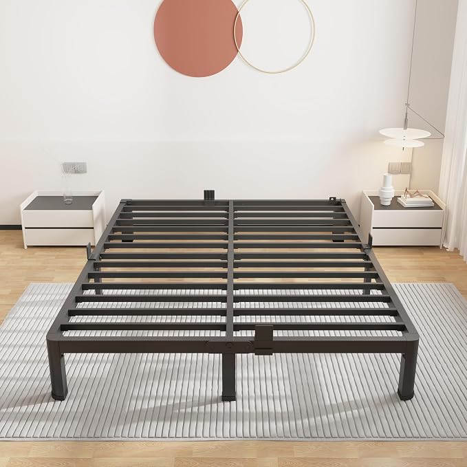 ROIL 7 inch Metal Queen Bed Frame - Image 8