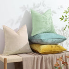 decorUhome Summer Couch Throw Pillow Covers 18x18 Set of 2, Decorative Soft - Image 5