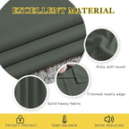 NICETOWN Dark Mallard Curtains 96 inches Long, Grommet Thermal Insulated - Image 4