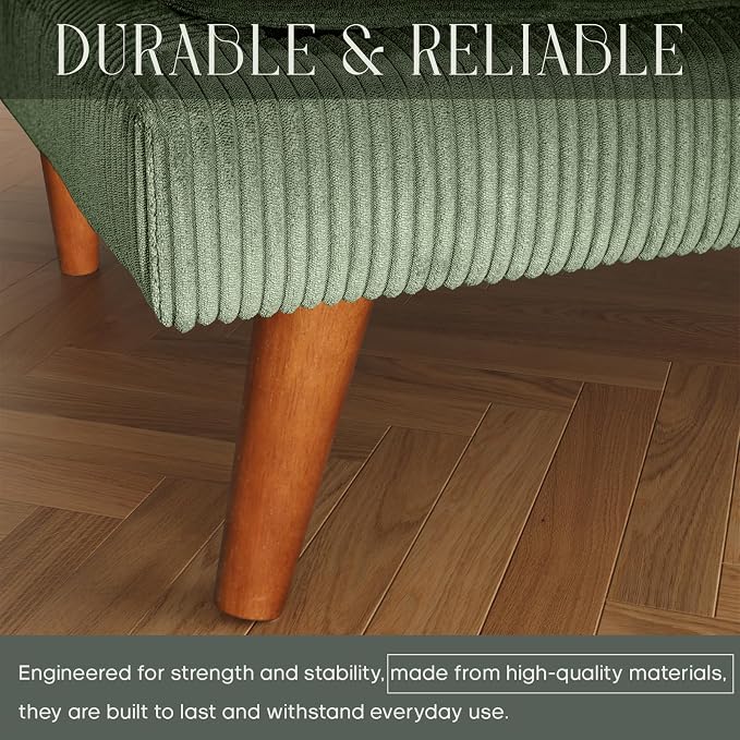 DreamDashio Futon Sofa Bed, 69 inch Futon Couch - Image 8