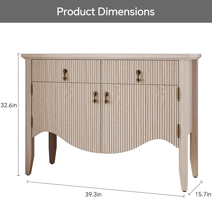 FUSUNBAO Retro Buffet Cabinet - Image 2