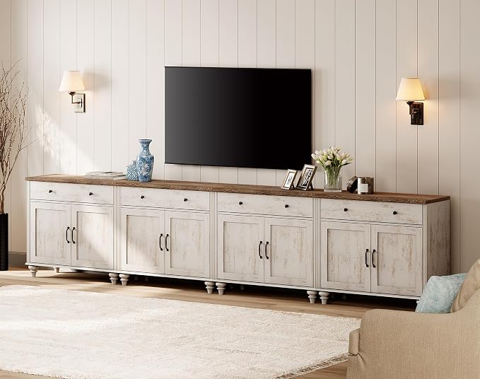 WAMPAT Large TV Stand for 100 inch TV - Image 2