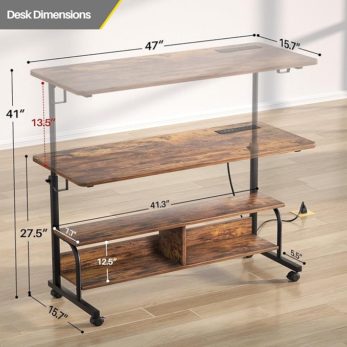 Armocity Rolling Standing Desk - Image 3