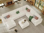 EASE MOOSE Oversized Sectional Modular Sofa，Comfty U Shape Sectional FSC - Image 3