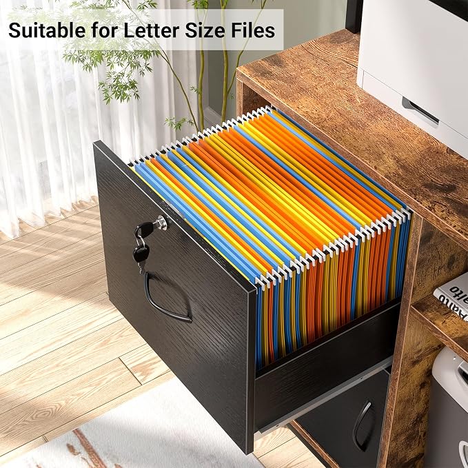 Homieasy Vertical Filing Cabinet - Image 6