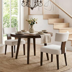 Mid Century Modern Dining Chairs, Farmhouse Velvet Upholstered Accent Chair by HNY