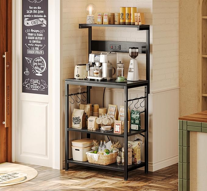SUPERJARE Kitchen Bakers Rack - Image 2