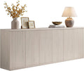 SICOTAS Buffet Cabinet with Storage Accent Sideboard Modern Credenza with Doors by SICOTAS
