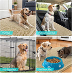 OLANLY Dog Door Mat for Muddy Paws 70x46, Super Absorbent Chenille Mud Mat | - Image 7
