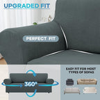 LURKA Stretch Sofa Slipcovers 1 Piece Couch Covers - Image 4