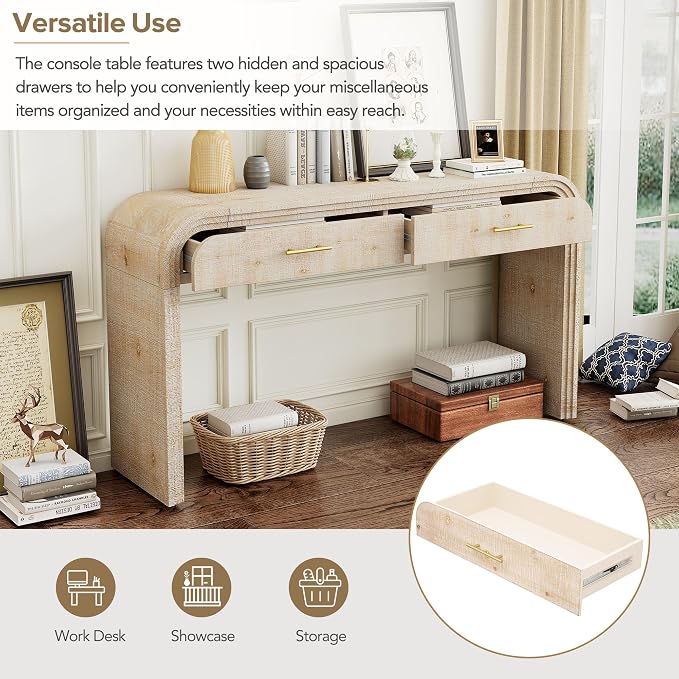 Harper & Bright Designs TREXM Unique Retro Silhouette Console Table - Image 8