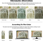 NEWCOSPLAY Fleece Ribbed Cozy Twin Blanket - Image 6