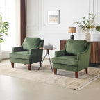 VINGLI Mid-Century Modern Accent Chairs Set of 2 - Image 9