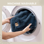 UGG Euphoria Throw Blanket, Plush Faux Fur Blanket, Indigo Blue | Reversible - Image 6