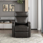 Lexicon Manual Recliner Chair, Faux Leather Reclining Chair, Wall Hugger - Image 7