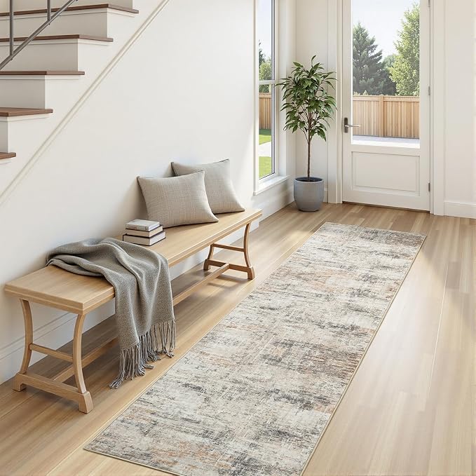 2X10 Area Rug for Hallways, Soft Carpet for Kitchen Bathroom Bedroom Laundry by Lofus