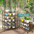 viewcare Shoe Rack for Closet, 3-Tier Bamboo Wood Shoe Racks, Stackable | - Image 7