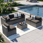 Aoxun Patio Furniture Sets, 7-Piece Outdoor Patio Furniture by Aoxun