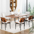YaFiti Dining Chairs Set of 6, Dining Room and Kitchen Chairs, Mid Century by YaFiti