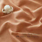 NICETOWN Flax Linen Curtains 108 inches Long - Image 4