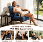 Set of 2 Mid Century Modern Accent Chair - Image 7