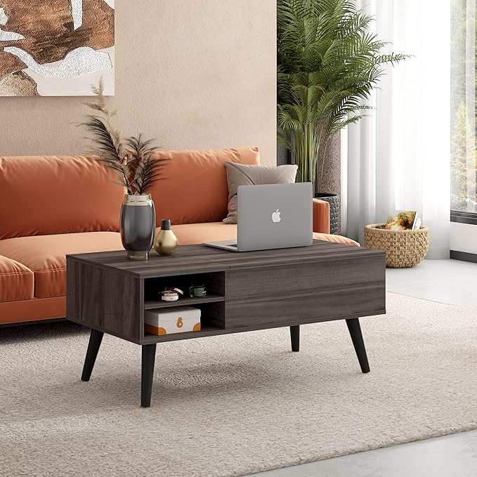 WLIVE Lift Top Coffee Table for Living Room, Small Coffee Table - Image 5