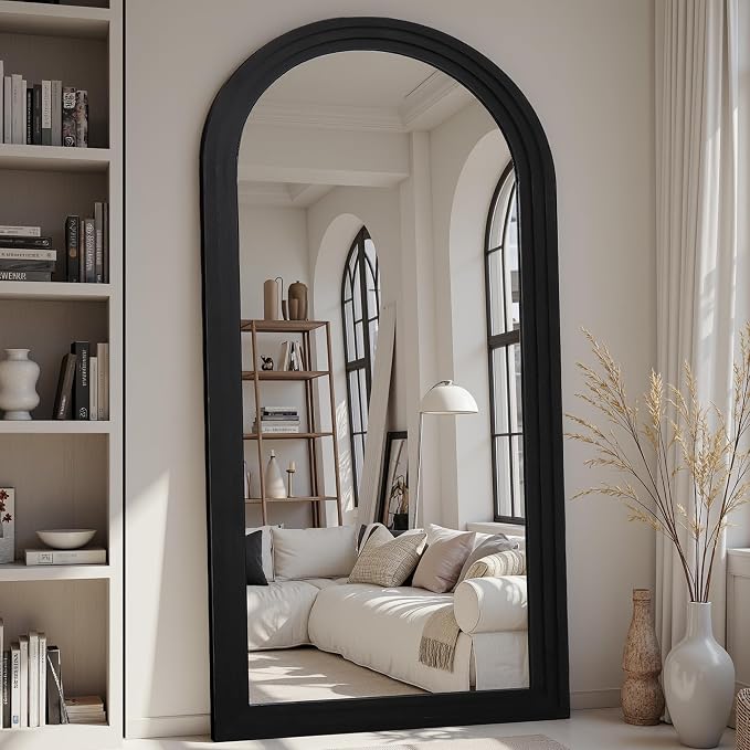 Full Length Mirror, Oversized Stand Up Mirrors Large Wall Mirrors, Wall Mounted - Image 3