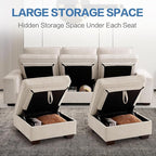 TEKAMON 100" Modular Sectional Sofa - Image 3