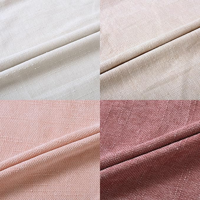 Set of 4 Soft Textured Decorative Throw Pillow Covers 22x22 Inch Cozy Farmhouse - Image 7