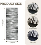 2x6 Runner Rug Non Slip, Washable Hallway Runner Rug, Nursery Room, Soft Runner - Image 2