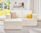 Hobestluk Modular Sectional Sofa Memory Foam Couch L Shape Sofa by YourHomeDeservesMore