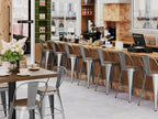 Andeworld Metal Bar Stools Set of 4, 26 inch Counter Height Barstools - Image 8