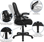 Flash Furniture Porter High Back Black Mesh Ergonomic Swivel Office Chair - Image 13