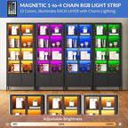 5-Tier Glass Display Cabinet - Image 2