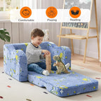 MeMoreCool Glowing Rocket Kids Chair, Glow-in-the-Dark Space Kids Couch - Image 3